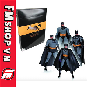 (2ND BATMAN GÃY CHỐT)DC COLLECTIBLES BATMAN 75TH YEAR SET 1