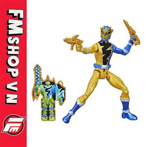 (2ND,BOX XẤU) POWER RANGERS DINO FURY GOLD RANGER