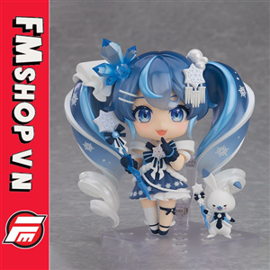 (2ND, BUNG SEAL) NENDOROID 2643 SNOW MIKU CRYSTAL SNOW VER