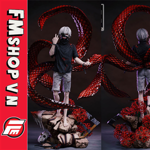 (2ND, CÓ TÌNH TRẠNG) RESIN BW STUDIO 1/6 KANEKI KEN
