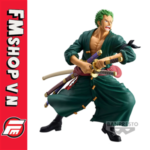 (2ND, CÓ TÌNH TRẠNG) RORONOA ZORO GRANDISTA ONE PIECE FIGURE