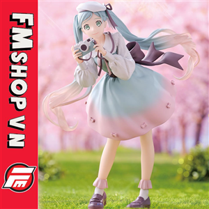 (2ND CÓ TT)BANPRESTO HATSUNE MIKU HOLIDAY MEMORIES CAMERA
