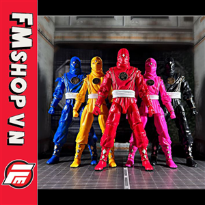 (2ND, CÓ TT) SET LIGHTNING COLLECTION MMPR NINJA RANGER