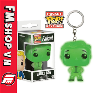 (2ND) FUNKO POP KEY CHAIN FALL OUT VAULT BOY