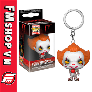 (2ND) FUNKO POP KEY CHAIN IT PENNY WISE WITH BALLOON