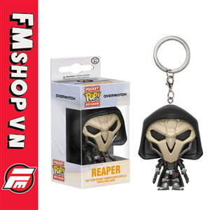 (2ND) FUNKO POP KEY CHAIN OVER WATCH THE REAPER