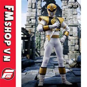 (2ND-GÃY 1 PHỤ KIỆN)ACE TOYZ 1/6 CMSH-07 WHITE RANGER