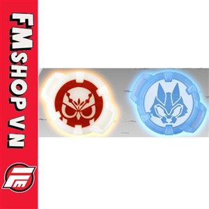 (2ND) KAMEN RIDER LOPO & NADGE-SPARROW CORE ID SET