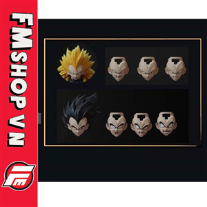 (2ND) KONG STUDIO Z003 & D003 VEGETA HEAD SET