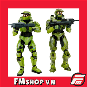 (2ND) SET HALO MASTER CHIEF THE SPARTAN COLLECTION