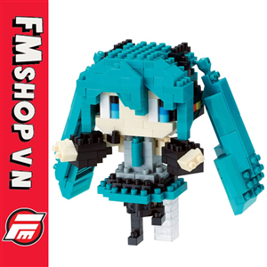(2ND THIẾU 2 MẢNH BÊN TÓC) NANOBLOCK HATSUNE MIKU