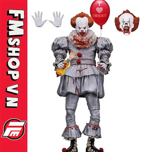 (2ND, THIẾU BÓNG BAY) NECA IT ULTIMATE PENNYWISE FAKE