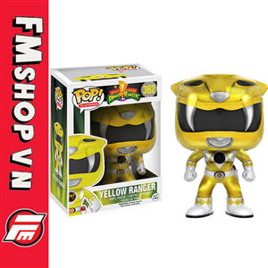 (2ND,TRẦY CHÂN) FUNKO POP MMPR YELLOW RANGER