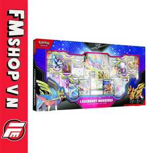 (BOX XẤU)TCG POKEMON LEGENDARY WARRIORS PREMIUM COLLECTION