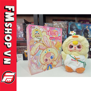 (ĐÃ MỞ - MẮT DORA) BABY THREE 400% V2 VỊT