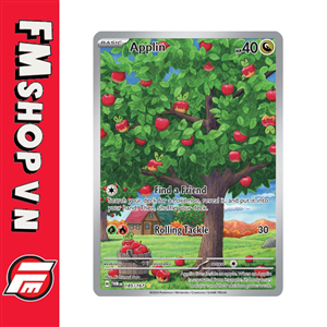 (EN) TCG POKEMON TWM #185 APPLIN ILLUTRATION RARE