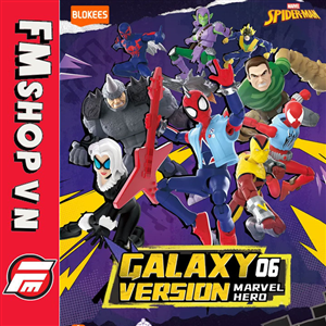 (HỘP LẺ) BLINDBOX BLOKEES SPIDERMAN GALAXY VERSION 6