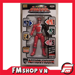 (JPV) BANPRESTO ACTION FIGURE DEKARANGER DEKARED