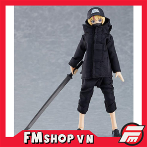 FIGMA 524 FEMALE BODY (YUKI) TECHWEAR OUTFIT