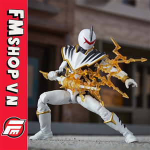 (MOD,REPAINT) LIGHTNING COLLECTION DINO THUNDER WHITE RANGER