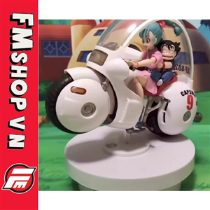 (NEW) BLACK HOLE STUDIO BULMA MOTORCYCLE WITH SON GOKU