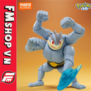 (NEW-BOX XẤU) BLOKEES FANTASTICS POKEMON MACHAMP