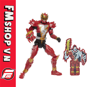 (NEW BOX XẤU) POWER RANGERS DINO FURY DINO KNIGHT RED RANGER