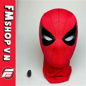(NEW-CÓ LED) MẶT NẠ COSPLAY SPIDER MAN ( CLASSIC SUIT)