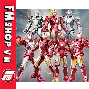 (NEW) FONDJOY MARVEL FIGURE SPLICING TOYS IRON MAN
