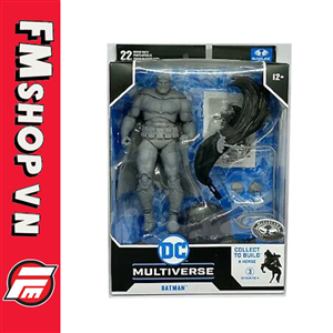 ((NEW) MCFARLANE BATMAN TDNR PLATINUM GRAY