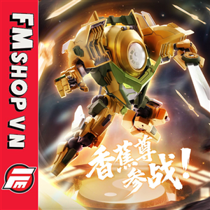 (NEW) MODEL KIT ROBO TRÁI CÂY CHUỐI PHÁP SƯ