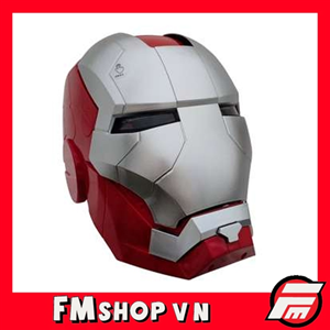 (NEW) MŨ IRON MAN ĐỎ BẠC