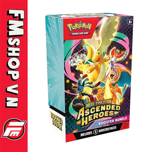 (NEW) TCG MEGA EVOLUTION ASCENDED HEROES BOOSTER BUNDLES