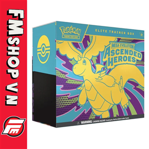 (NEW) TCG MEGA EVOLUTION ASCENDED HEROES ELITE TRAINER BOX