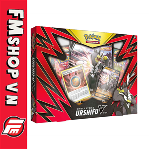 (NEW) TCG POKEMON SINGLE STRIKE URSHIFU V BOX