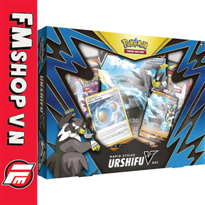 (NEW) TCG POKEMON SWSH05 RAPID STRIKE URSHIFU V BOX