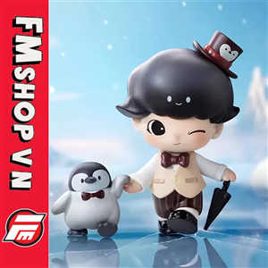 (NO BOX) DIMOO ANIMAL KINGDOM - PENGUIN TANGO