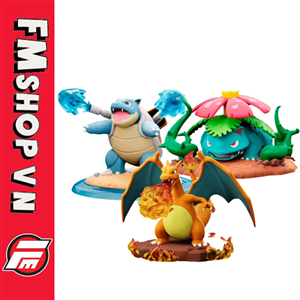 (NO BOX) FUNISM KANTO STARTER SET