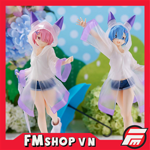 (NO BOX) PVC LUMINASTA FIGURE REM + RAM DAY AFTER THE RAIN