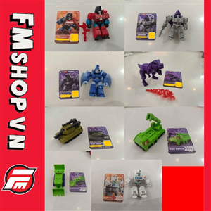 (NO BOX) SET 8 BLOKEES TRANSFORMER
