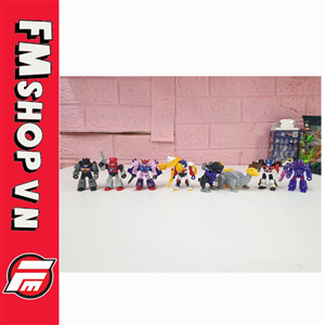 (NO BOX) SET 9 BLOKEES DEFENDER 3 TRANSFORMER
