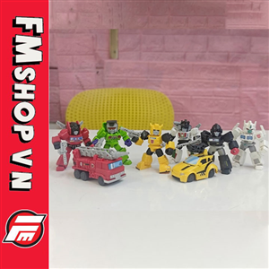 (NO BOX) SET BLOKEES TRANSFORMERS DEFENDER V2