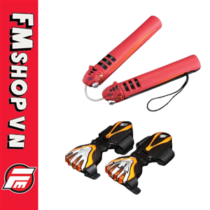 (NOBOX - KO HOẠT ĐỘNG,TRẦY,LEM) DX GEKI CHANGER & NUNCHAKU