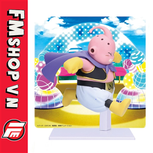 (NOBOX) BANPRESTO DBD MAJIN BUU FIGURE WITH PANEL