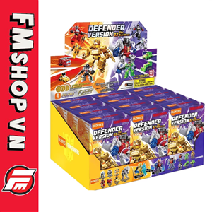 (NOBOX) BLOKEES TRANSFORMERS DEFENDER SET 2