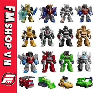 (NOBOX) BLOKEES TRANSFORMERS DEFENDER SET 4
