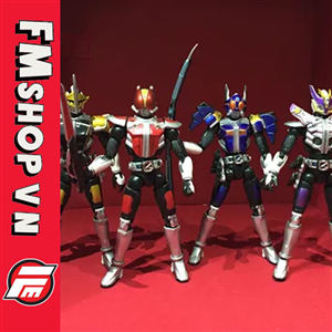 (NOBOX CHÂN VÀ TAY LỎNG) SET SHS KAMEN RIDER DEN-O 5 FIGURE