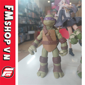 (NOBOX CHẢY NHỰA) PLAYMATES TMNT BATTLE SHELL DONATELLO