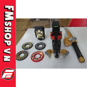 (NOBOX- CÓ TRẦY- CÂY KIẾM BỊ CONG) SET DX SHINKENGER