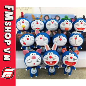 (NOBOX) MINI FIGURE 12 CON GIÁP DORAEMON SET